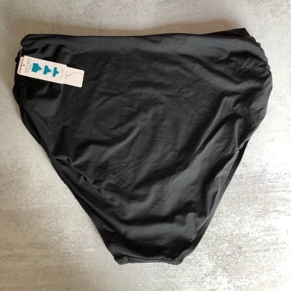 Anne Cole Convertible Bottoms Shirred Sides Size 22W - Picture 6 of 11